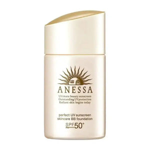 25ml ANESSA Perfect UV Skincare BB Foundation, natural coverage, designed for radiant skin