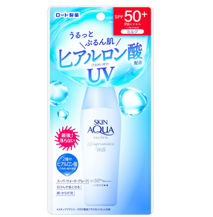 Skin Aqua Super Moisture Milk, 40ml, SPF50+ PA++++, ideal for daily sun protection