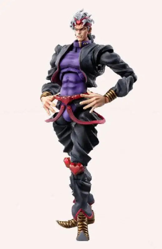 Super Action Statue 50 Dio Ver.black Hirohiko Araki Specify Color Ver. Figure