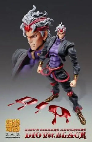 Super Action Statue 50 Dio Ver.black Hirohiko Araki Specify Color Ver. Figure