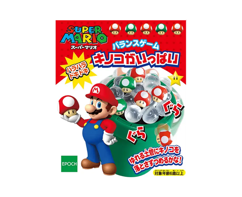 Super Mario Bros. Mushroom Balance Game - ANIME & VIDEO GAMES