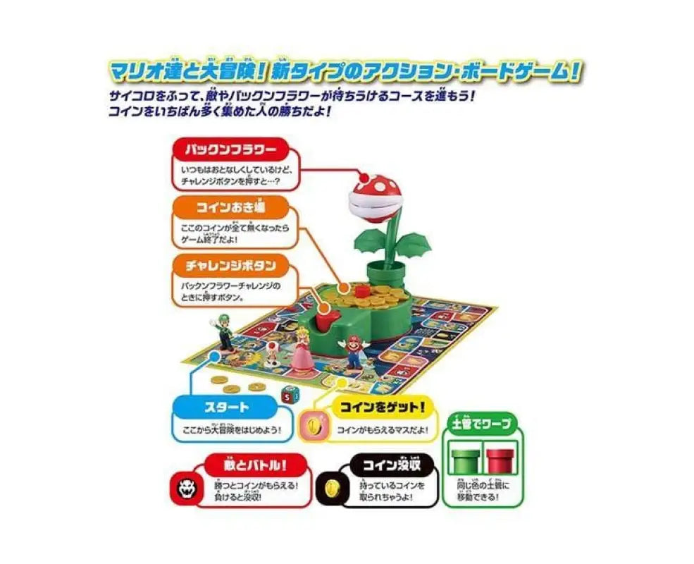 Super Mario Piranha Plant Game - TOYS & GAMES