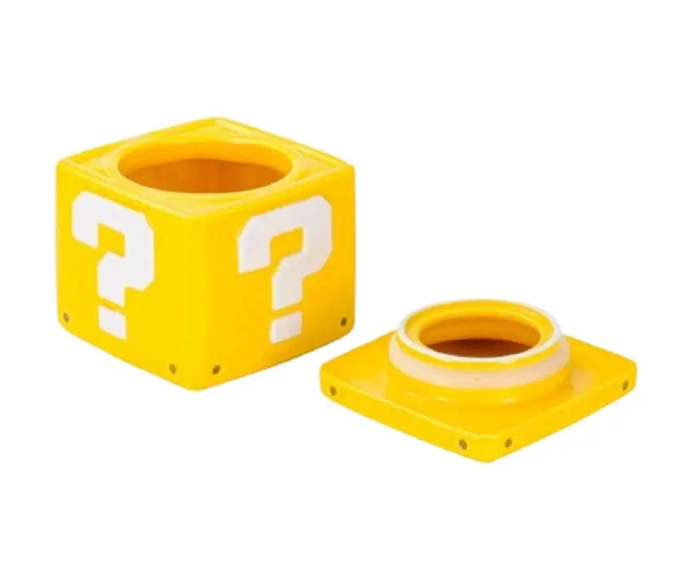 Super Mario Question Block Canister - Anime & Video Games