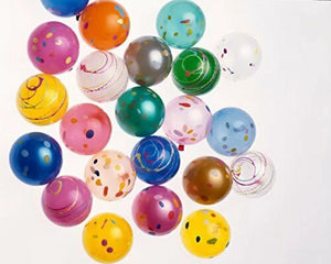 Suzuki Latex Easy Yo - yo Japanese Balloons Festival Set 100pcs - 1970