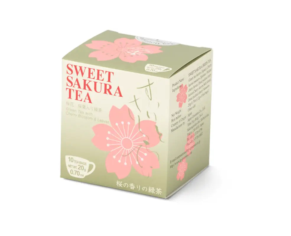 Sweet Sakura Green Tea - FOOD & DRINKS