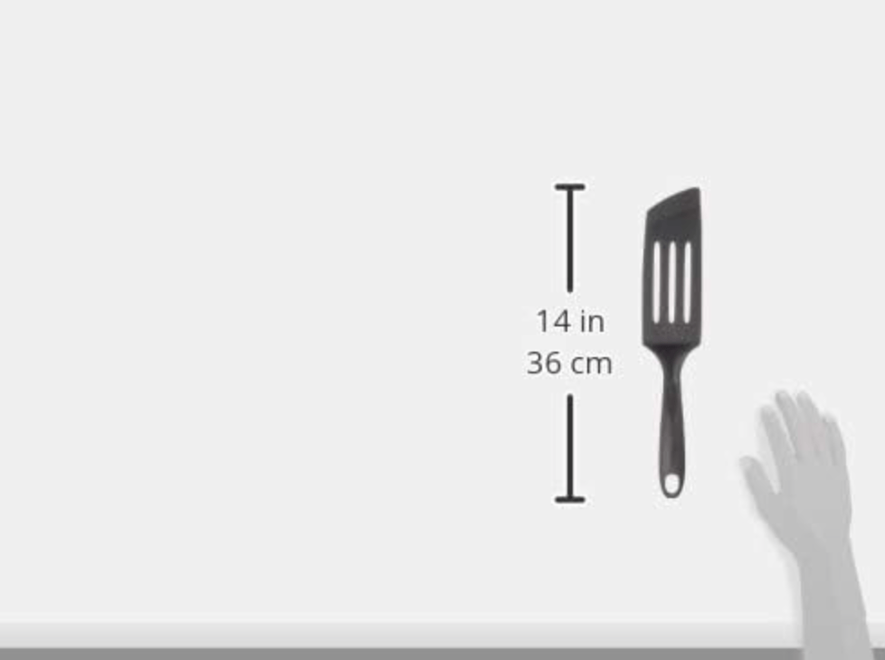 T - fal Kitchen Tools 4 - Piece Set Spatula Ladle Tongs Whisk K001S4