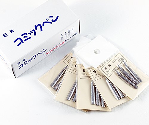 Tachikawa Pin Nikko Comic Pen Nib N - 5 School 3 - Pack