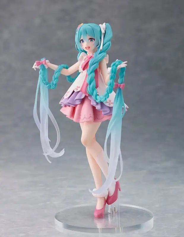 Taito Hatsune Miku Wonderland PVC Statue ’Hatsune Rapunzel’ Figure From Japan - Action & Toy Figures