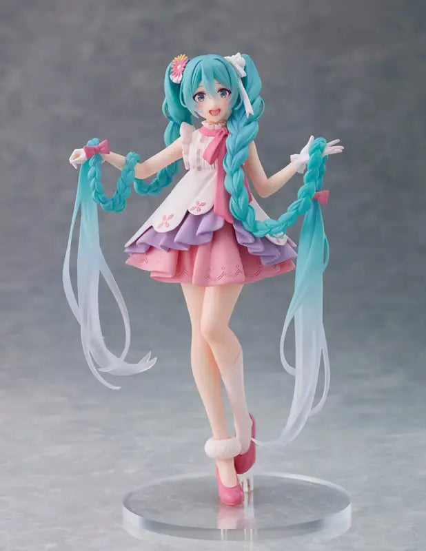 Taito Hatsune Miku Wonderland PVC Statue ’Hatsune Rapunzel’ Figure From Japan - Action & Toy Figures