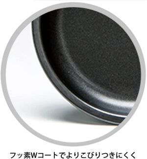 Takagi Metal Fried Egg Plate - Japan Oven Toaster Fluorine W Coating - Dual Plus Fw - Mp