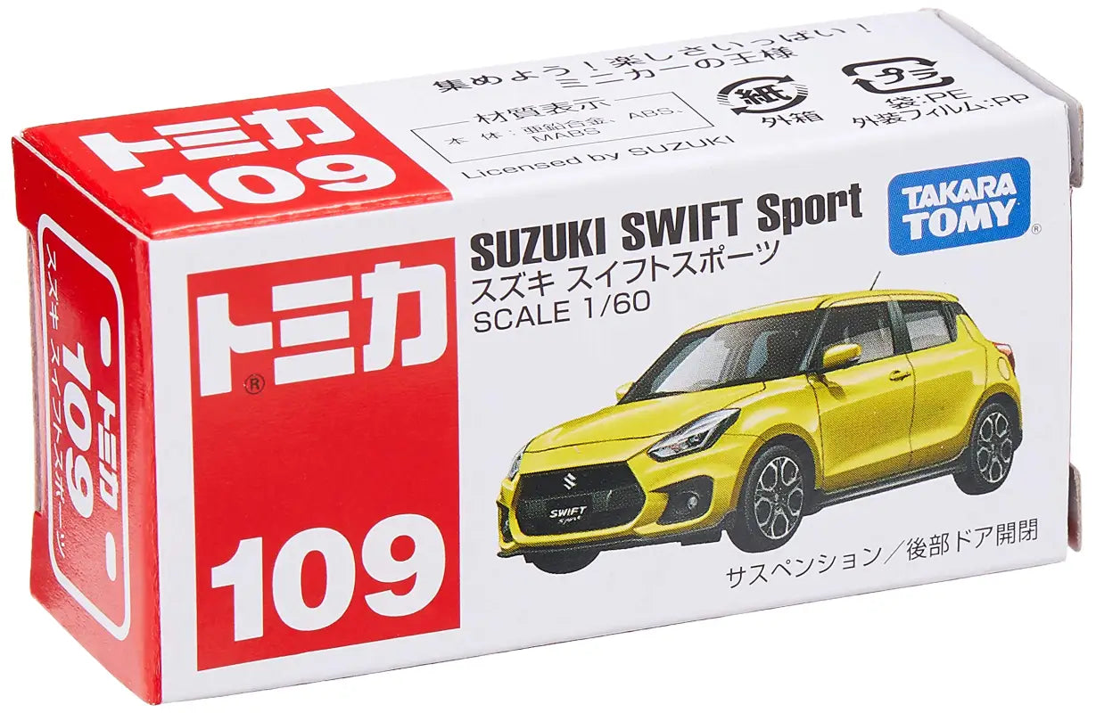 TAKARA TOMY Tomica 109 Suzuki Swift Sports 101871