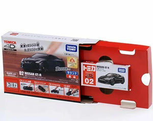 Takara Tomy Tomica 4d 02 Nissan Gt - r Meteo Flake Black Pearl - Other Anime Collectibles