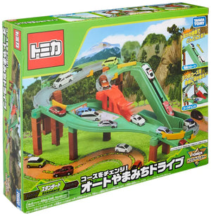 TAKARA TOMY Tomica Change Course! Auto Mountain Road Drive