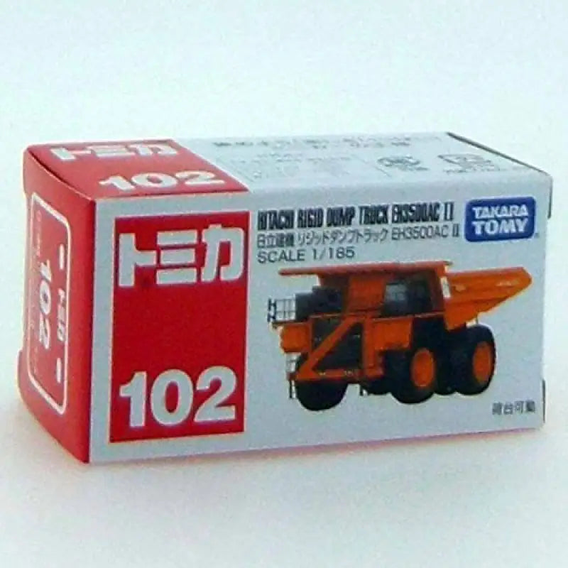 Takara Tomy Tomica No.102 Hitachi Rigid Dump Truck Eh3500ac Ii Box F/s