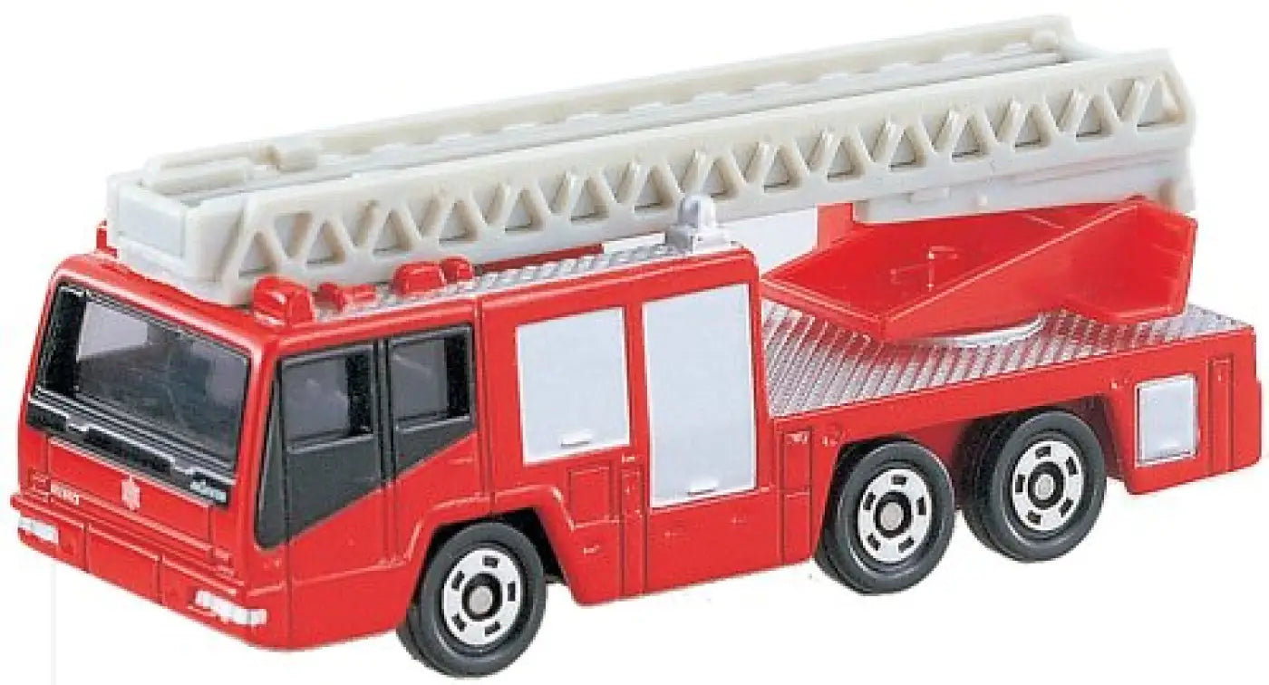 Takara Tomy Tomica No.108 1/139 Hino Aerial Ladder Fire Truck Box