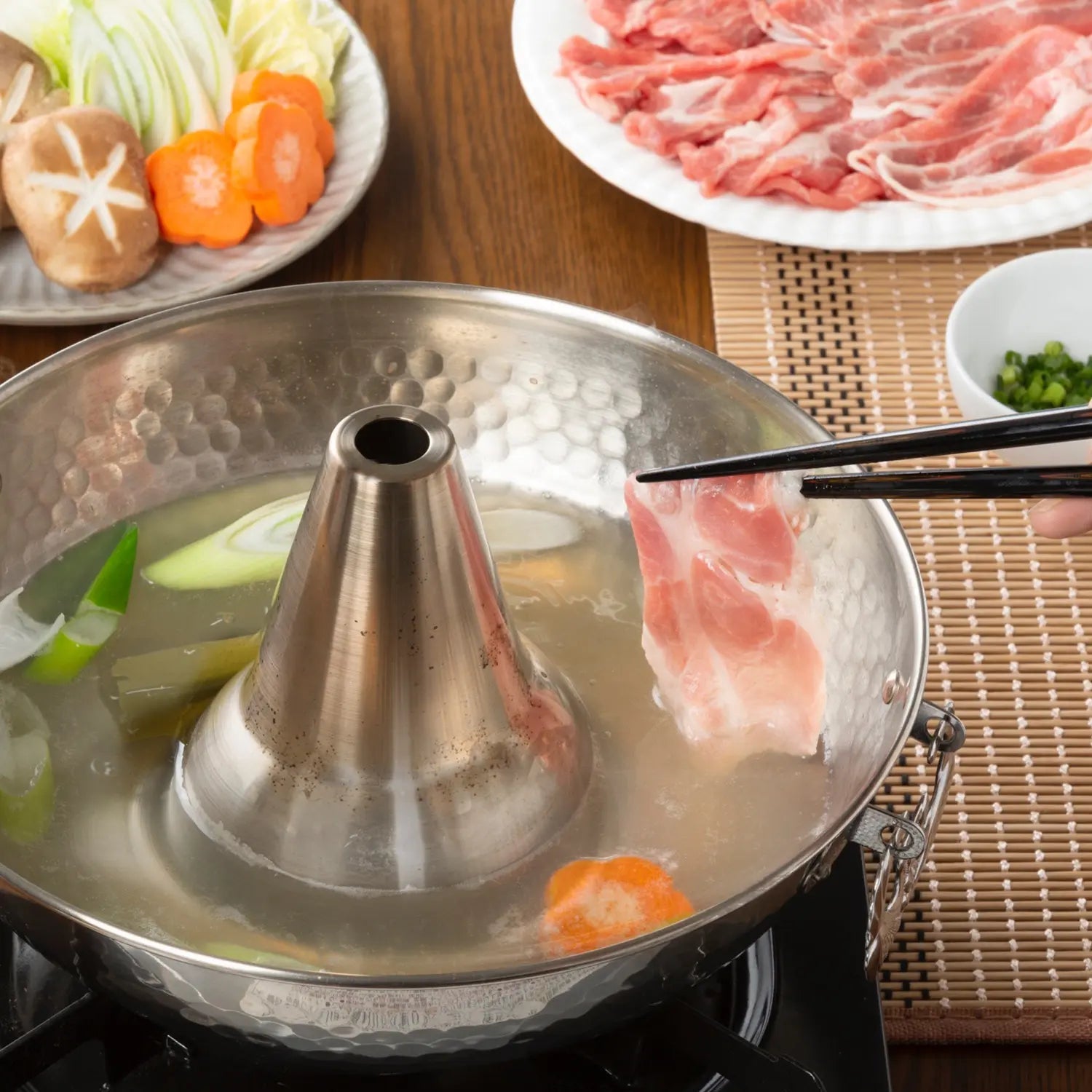 Takekoshi Stainless Steel Shabu Shabu Hot Pot Kiko