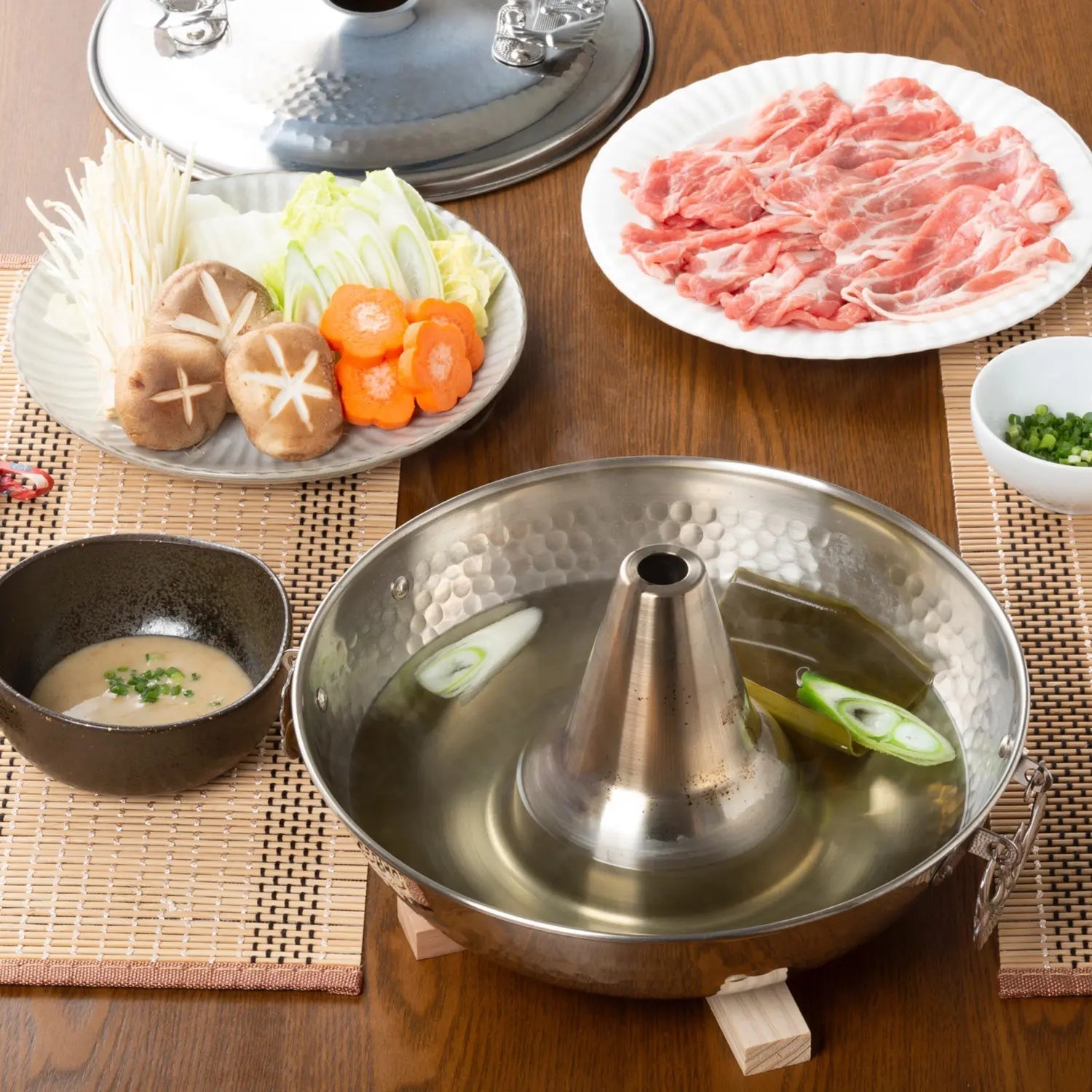 Takekoshi Stainless Steel Shabu Shabu Hot Pot Kiko