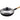 Takumi Japan 30Cm Ih Compatible Stir Fry Pot W/ Magma Plate & Glass Lid - Gray
