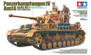 TAMIYA 1/35 German Tank Panzerkampfwagen Iv Ausf.G Early Production Plastic Model