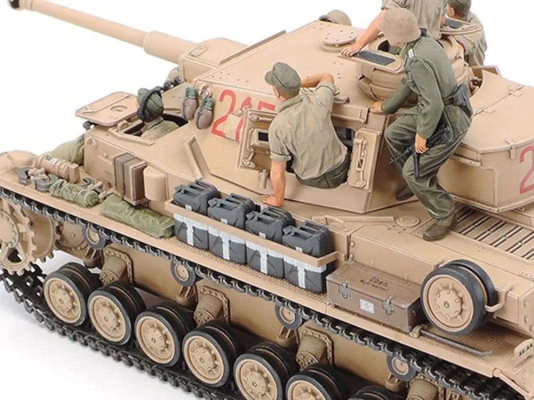 TAMIYA 1/35 German Tank Panzerkampfwagen Iv Ausf.G Early Production Plastic Model