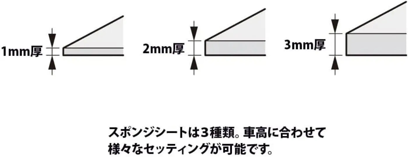 TAMIYA 15492 Mini 4Wd Brake Sponge Set 1/2/3Mm White