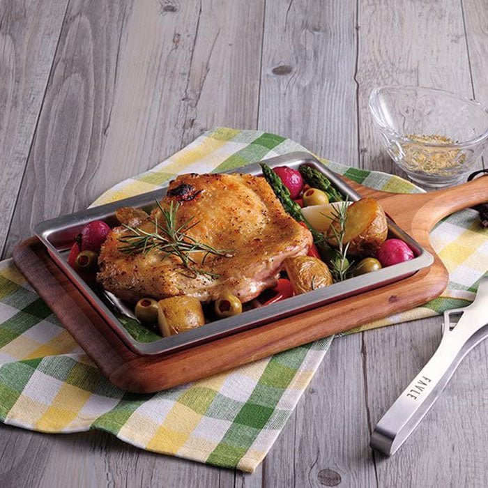 Tanabe Copper Grill Plate Wavy