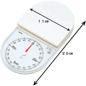 Tanita Japan 1Kg Mechanical Kitchen Scale White - Non - Electric