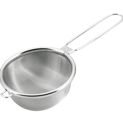 Loose Leaf Tea Strainer 75mm with fine mesh, perfect for cups and teapots