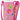 Thermos 0.36L Pink Vacuum Insulated Straw Bottle One - Touch Open Type Ffi - 400F