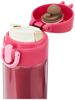 Thermos 0.4L One - Touch Open Mobile Mug Vacuum Insulated in Pink Jni - 400 P