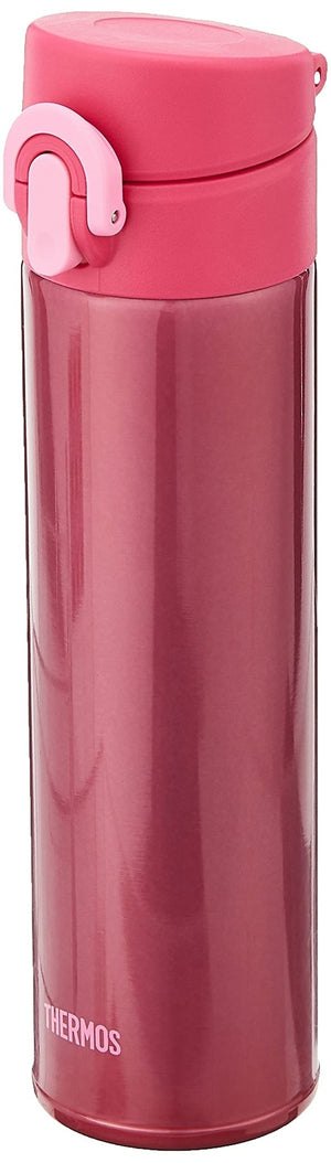 Thermos 0.4L One - Touch Open Mobile Mug Vacuum Insulated in Pink Jni - 400 P