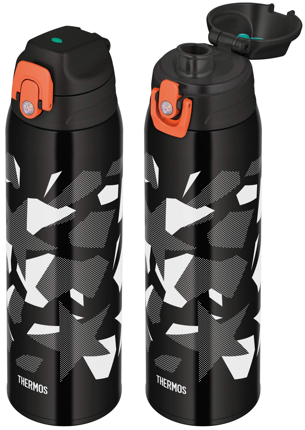 Thermos 1.03L Vacuum Insulated Water Bottle Green Camouflage Fjj - 1000Wf Gr - C