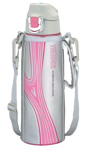 Thermos 1.0L Pink Vacuum Insulated Sports Bottle Fff - 1000F