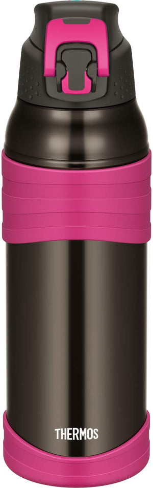 Thermos 1.0L Vacuum Insulated Sports Bottle Charcoal Pink Cold Storage - Fjc - 1000 Ch - Pk