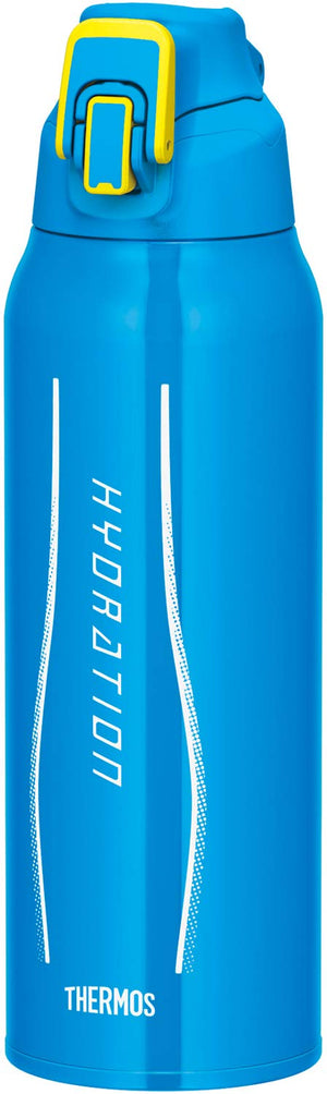 Thermos 1.0L Vacuum Insulated Sports Water Bottle in Blue Camouflage FHT - 1000F