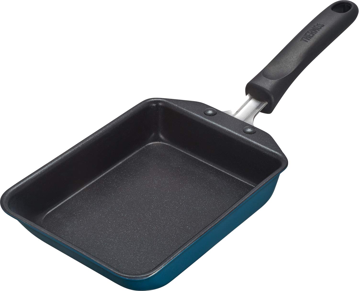 Thermos 13cm Navy Lightweight Durable Coat Egg Frying Pan for Gas Stove Kfd - 013E Nvy