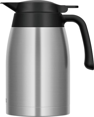 Thermos 1.5L Stainless Steel Black Pot Model Ttb - 1500 Sbk