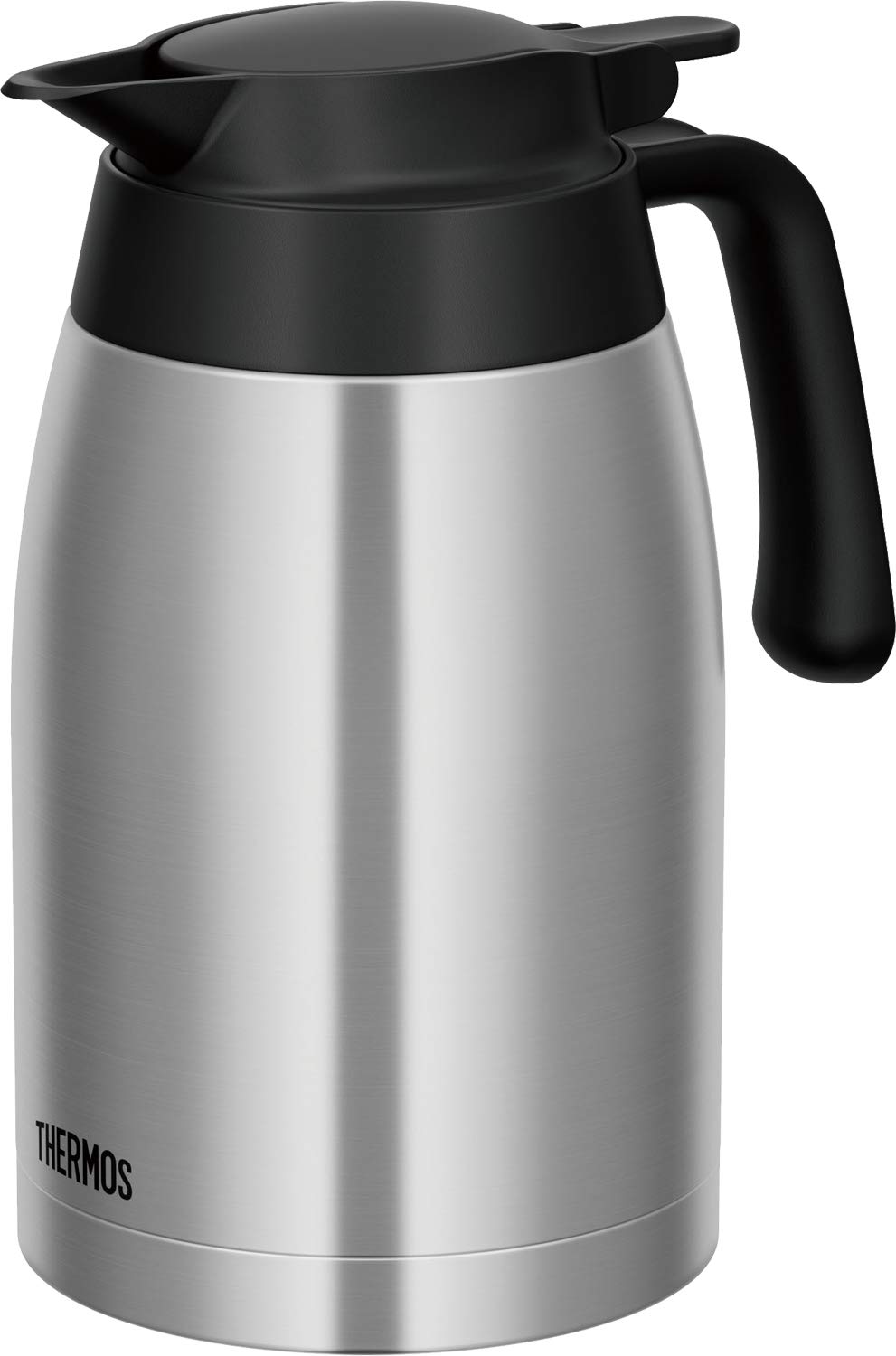 Thermos 1.5L Stainless Steel Black Pot Model Ttb - 1500 Sbk