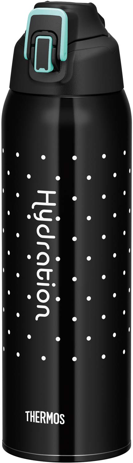 Thermos 1.5L Vacuum Insulated Sports Water Bottle Dot Black - FHT - 1500F D - Bk