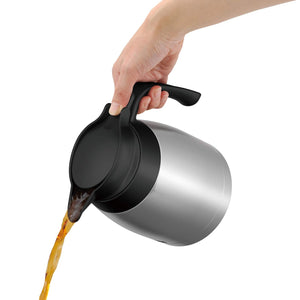 Thermos 1L Stainless Steel Black Pot Ttb - 1000 Sbk Model