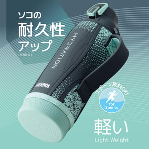 Thermos 1L Vacuum Insulated Navy Mint Sports Bottle Cold Storage FHT - 1002F NVMT