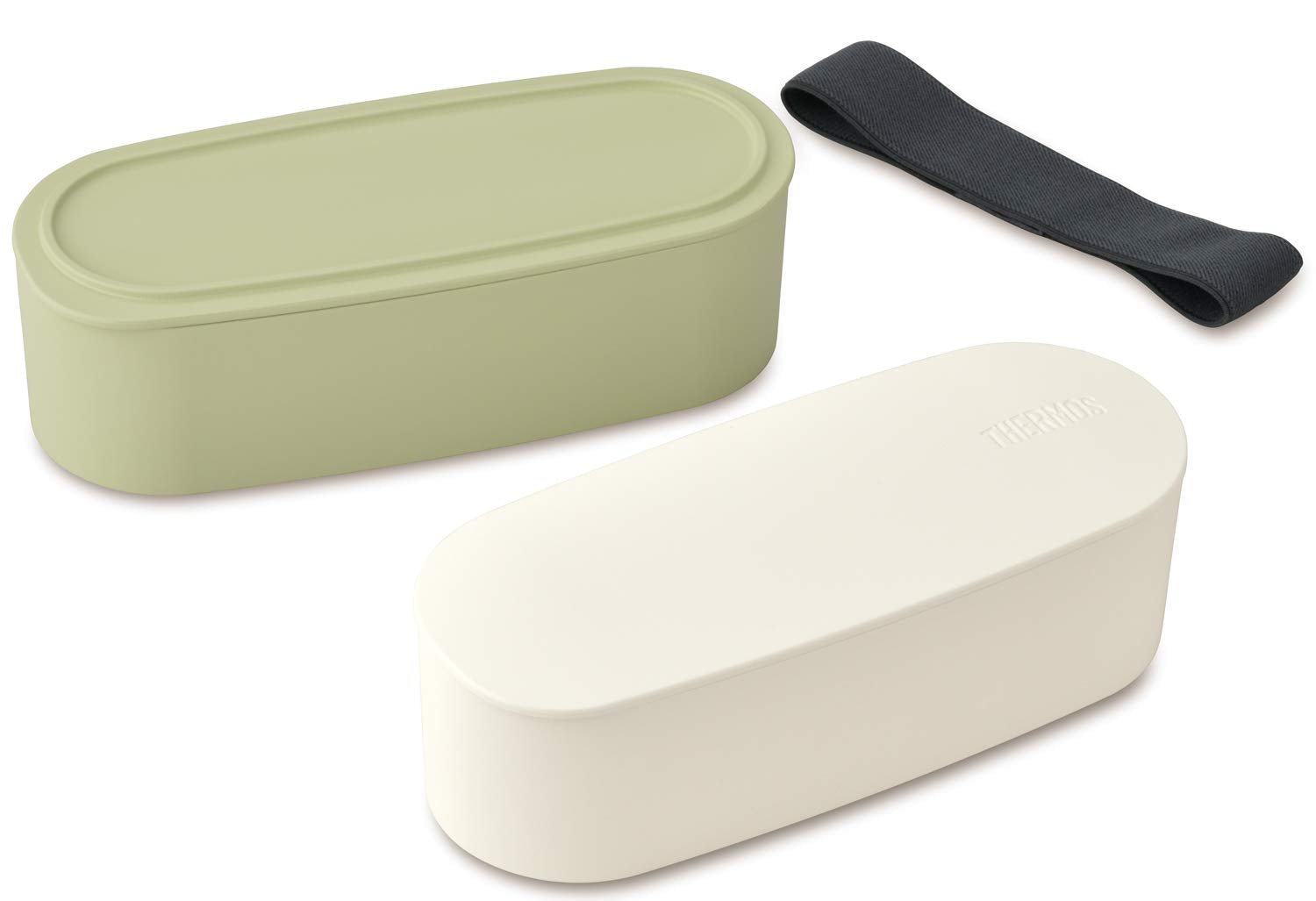 Thermos 2 Tier Fresh Lunch Box 600ml in Light Green - Model DJT - 600W LTG