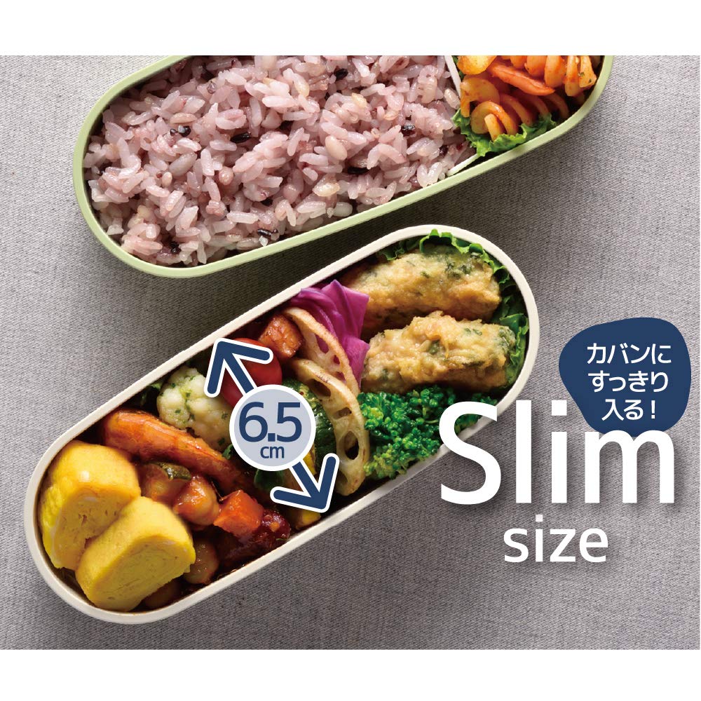 Thermos 2 Tier Fresh Lunch Box 600ml in Light Green - Model DJT - 600W LTG