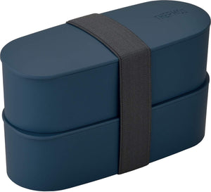 Thermos 2 - Tier Fresh Lunch Box 600ml Navy - DJT - 600W NVY