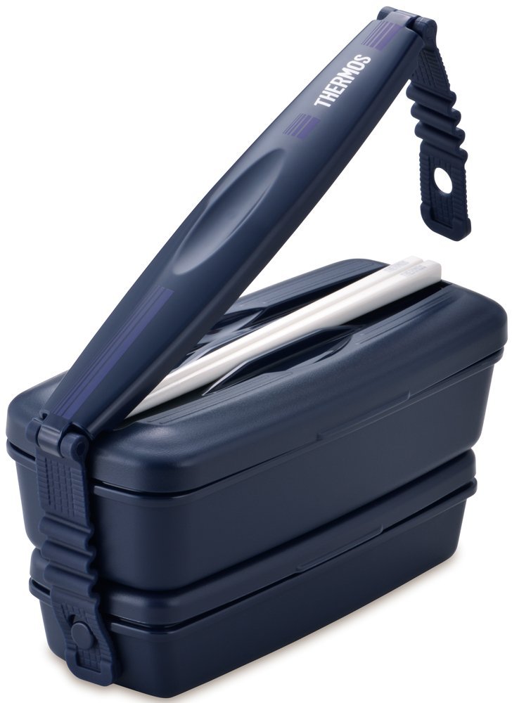 Thermos 2 Tier Fresh Lunch Box 900Ml Navy Blue Djb - 905W Nb