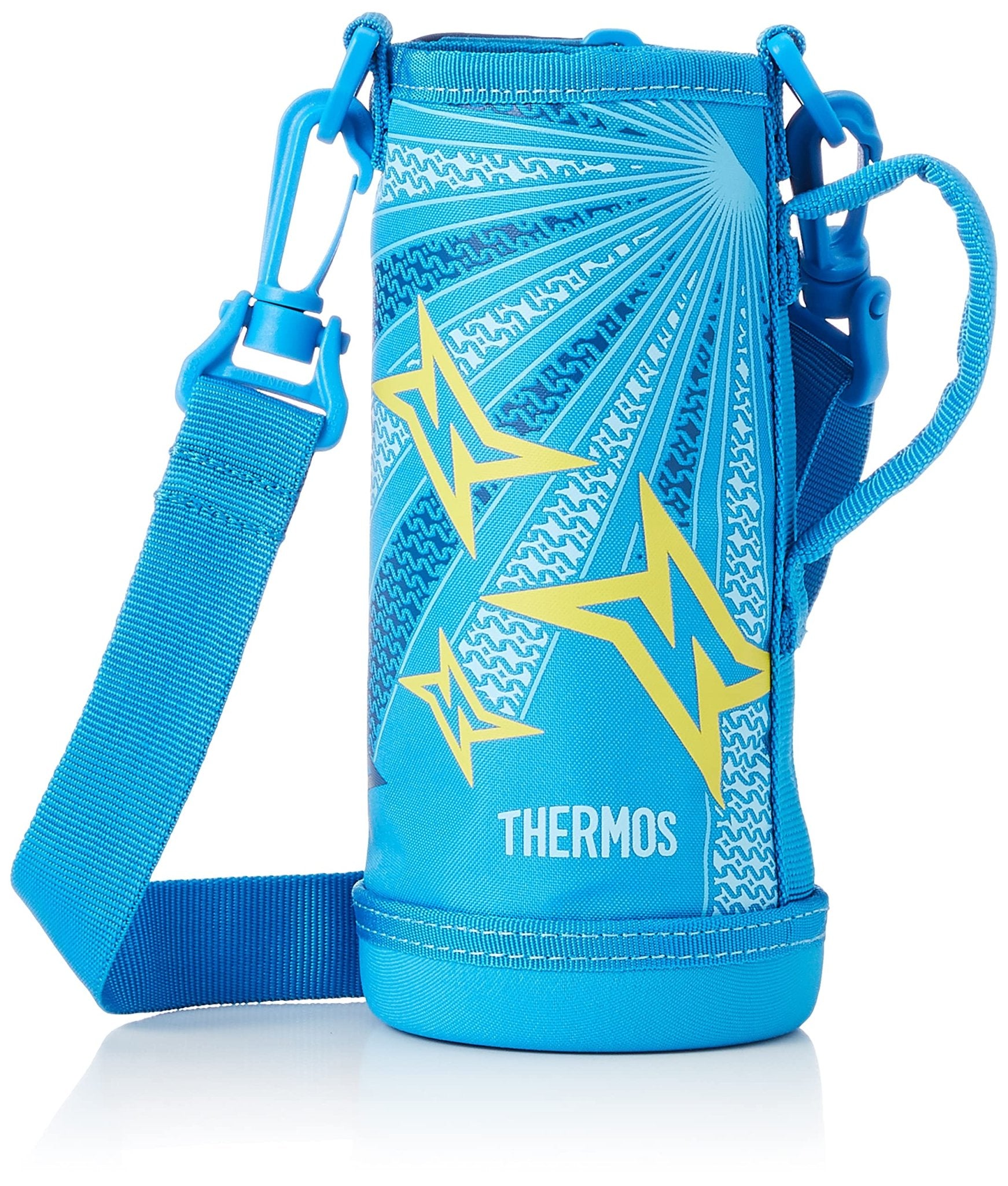 Thermos 2 - Way Bottle Fho - 800Wf Handy Pouch Blue Yellow with Replacement Parts