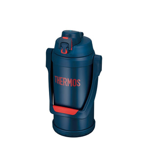 Thermos 2.0L Navy Red Vacuum Insulated Sports Jug - Thermos FFV - 2001 NV - R