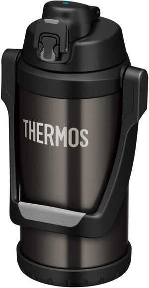 Thermos 2.0L Vacuum Insulated Sports Jug Black Gray - Model FFV - 2000 BKGY