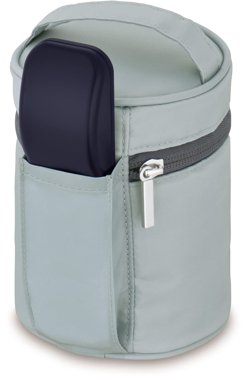 Thermos 250 - 400ml Ash Blue Soup Jar Pouch Model RES - 002