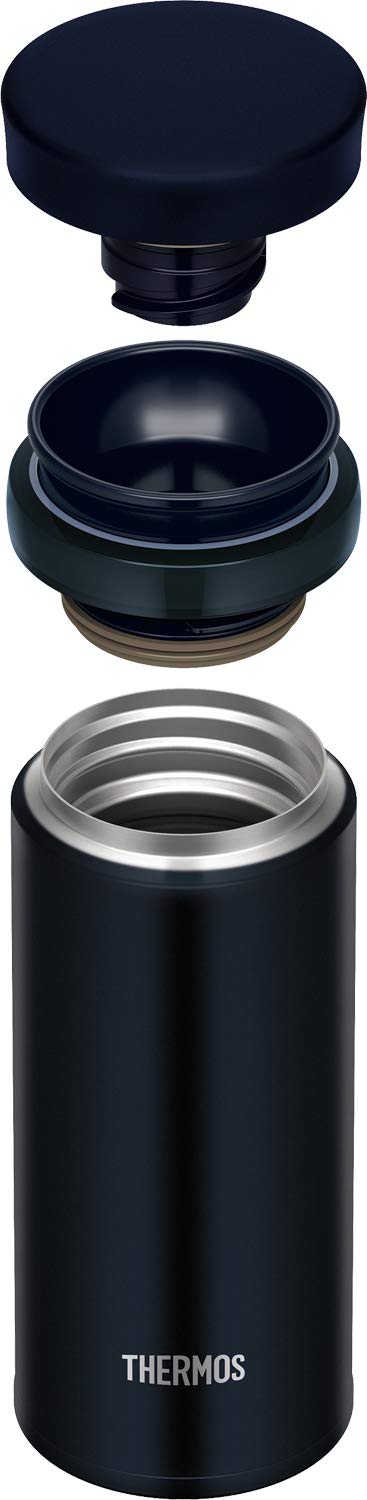 Thermos 250ml Dark Navy Vacuum Insulated Portable Water Bottle JNO - 252